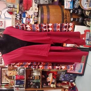 Unbranded 2x print sleeve cardigan